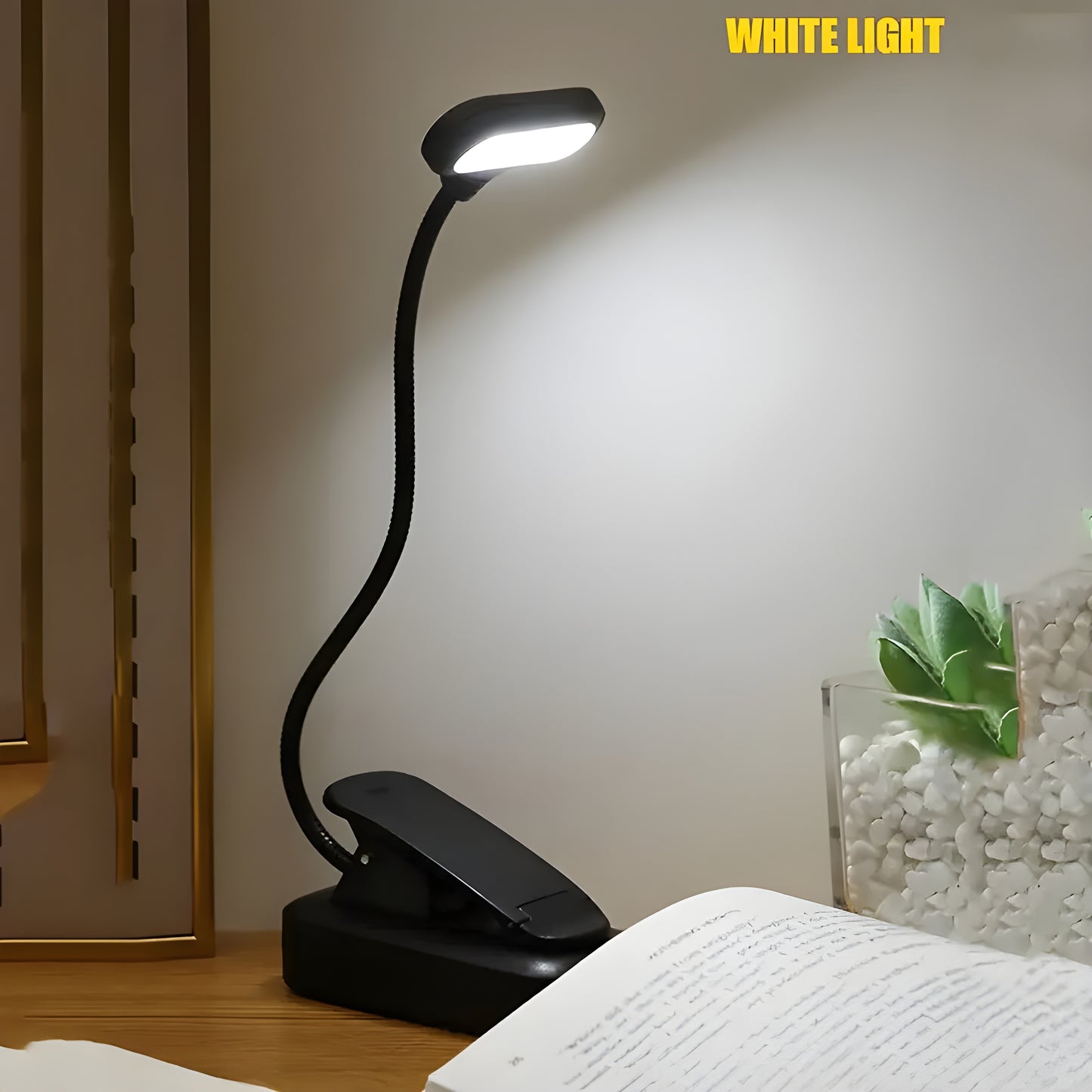 LumiLight oplaadbare boekenlamp