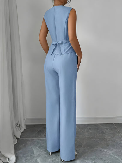 Celeste Charm Tailored Jumpsuit  By Innovia